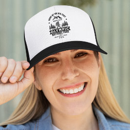 Olympic National Park Home of the Big Foot キャップ