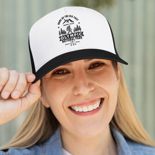Olympic National Park Home of the Big Foot キャップ