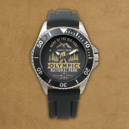 Olympic National Park Home of the Big Foot Funny 腕時計