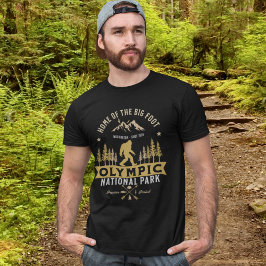 Olympic National Park Home of the Big Foot Tシャツ