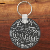 Olympic National Park Washington Monoline   キーホルダー (正面)