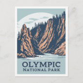 Olympic National Park Washington USA Travel ポストカード (正面)