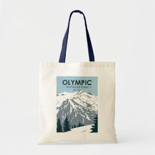 Olympic National Park Washington Vintage トートバッグ