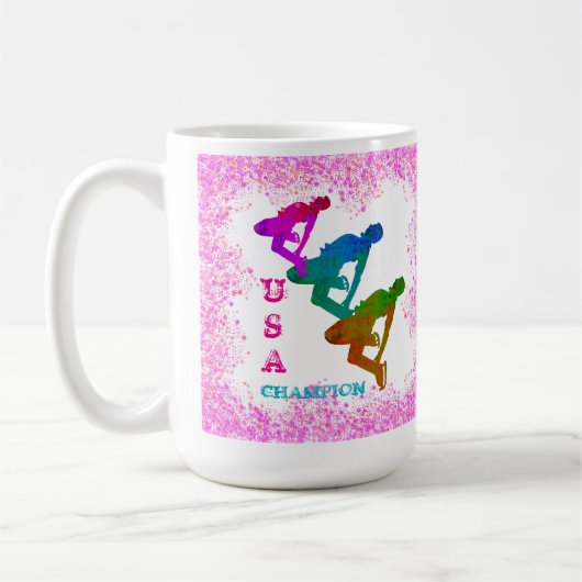 OLYMPIC SKATING コーヒーマグカップ (左)