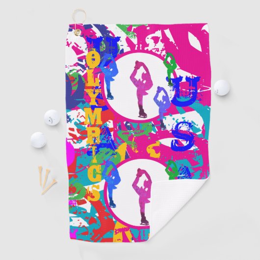 OLYMPIC SKATING  ゴルフタオル (インサイチュ)