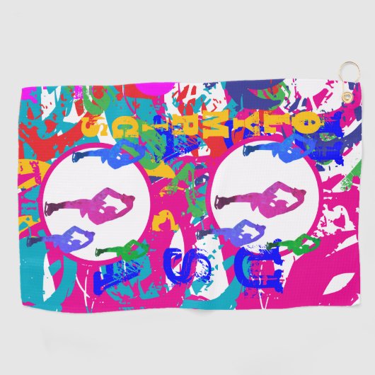 OLYMPIC SKATING  ゴルフタオル (横)