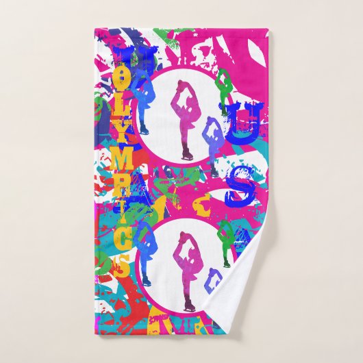 OLYMPIC SKATING バスタオルセット (ハンドタオル)