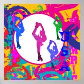 OLYMPIC SKATING  ポスター (正面)