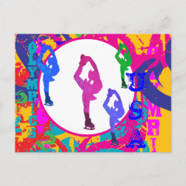 OLYMPIC SKATING  ポストカード