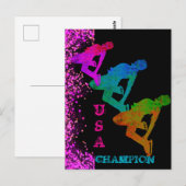 OLYMPIC SKATING  ポストカード (正面/裏面)