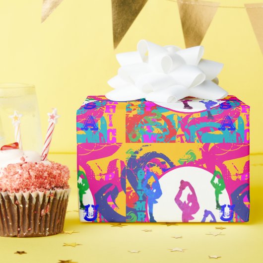 OLYMPIC SKATING  ラッピングペーパー (誕生日パーティー)