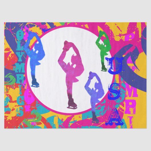 OLYMPIC SKATING  薄葉紙 (正面)