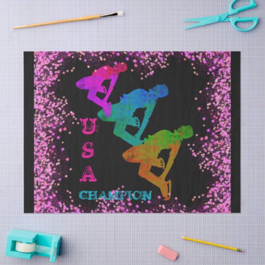 OLYMPIC SKATING  薄葉紙 (クラフト)