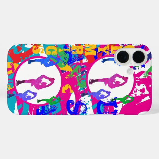 OLYMPIC SKATING  Case-Mate iPhoneケース (裏面 (横))