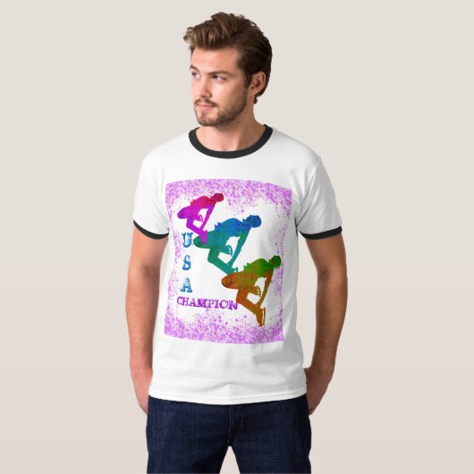 OLYMPIC SKATING Tシャツ (正面フル)