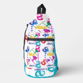 OLYMPIC SKIING スリングバッグ (正面)