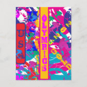 OLYMPIC SKIING ポストカード (正面)