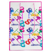 OLYMPIC SKIING ミディアムペーパーバッグ (裏面)