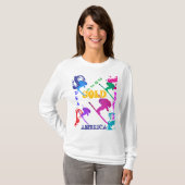 OLYMPIC SKIING Tシャツ (正面フル)