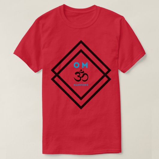 OMが発生 Tシャツ (デザイン正面)