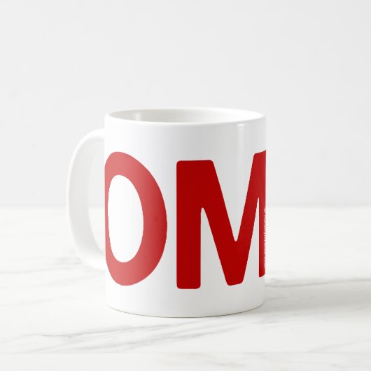 OMそこは木栓のコーヒー・マグです コーヒーマグカップ (正面左)