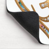 OMによって集中させるハートはパッドを入れます マウスパッド (コーナー)