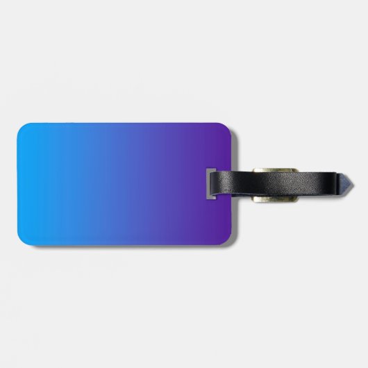 Omのはすヨガの姿勢の装飾 ラゲッジタグ (裏面横)