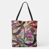 Omのオームのオウムカスタムなデザイナートートバック トートバッグ (裏面)