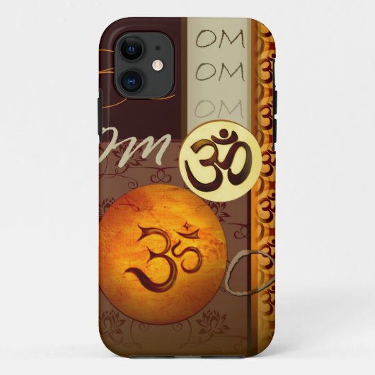 OMのコラージュのIphone 5カバー Case-Mate iPhoneケース (裏面)