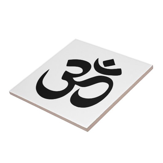 Omのヨガ タイル (側面)