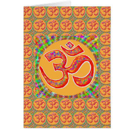 OMの信念の記号: 本当の神聖なローブ色