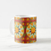 OMの信念: ハートSAVITRIの詠唱騒々しいGAYATRI、 コーヒーマグカップ (正面左)