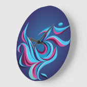 OMの永遠の音、 ラージ壁時計 (傾斜)