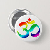 OMの虹-ボタン 缶バッジ (正面&裏面)