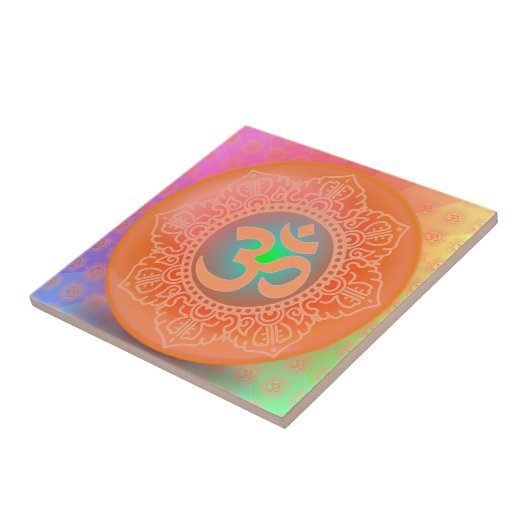 OMの記号のタイル タイル (側面)