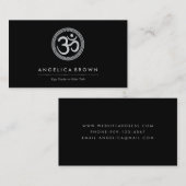 Omの記号の名刺 名刺 (正面/裏面)