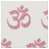 Omの記号 ファブリック (クローズアップ)