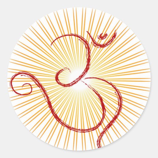 OMの記号 ラウンドシール (正面)