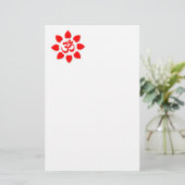 Omの記号 便箋 (スタンド正面)