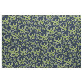 omはプリントの麻布の生地を織ります ファブリック (ヤード)