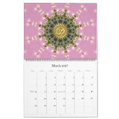 OMアーティストリーヨガニューエイジメディタショナル曼荼羅 カレンダー (3月 2027)