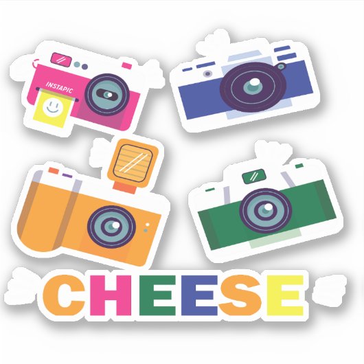 Omカメラ シール (正面)