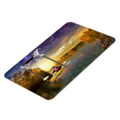 Omゲームに戻る柔軟なフォトマグネット マグネット (左側)