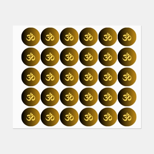 Omコレクションシール ラベル (シート)