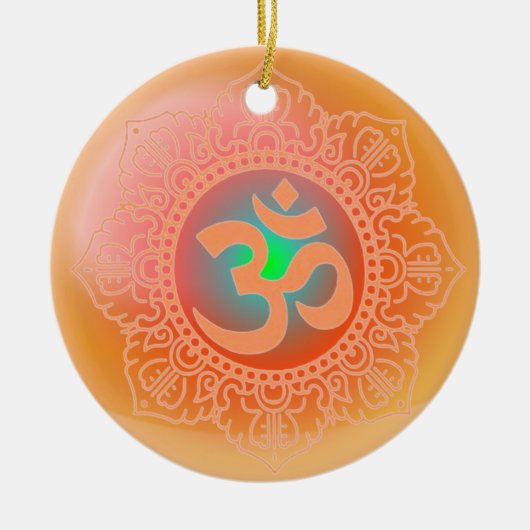 OMシンボルオーナメント セラミックオーナメント (正面)