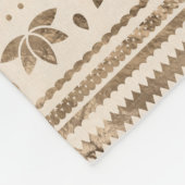 OMシンボルオーナメント-パステル金ゴールド フリースブランケット (角)