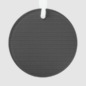 OMシンボルロータススピリチュアリティinカーボンファイバースタイル オーナメント (裏面)