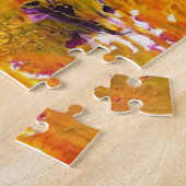 OMシンボル抽象芸術絵を描パズル ジグソーパズル (側面)