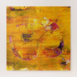 OMシンボル抽象芸術絵を描パズル ジグソーパズル