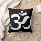 omシンボル神聖な仏教の宗教zen yoga クッション (ブランケット)